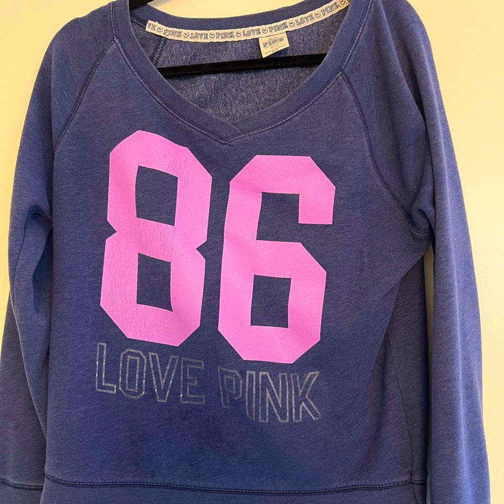 Purple/Blue PINK Long Sleeve Shirt